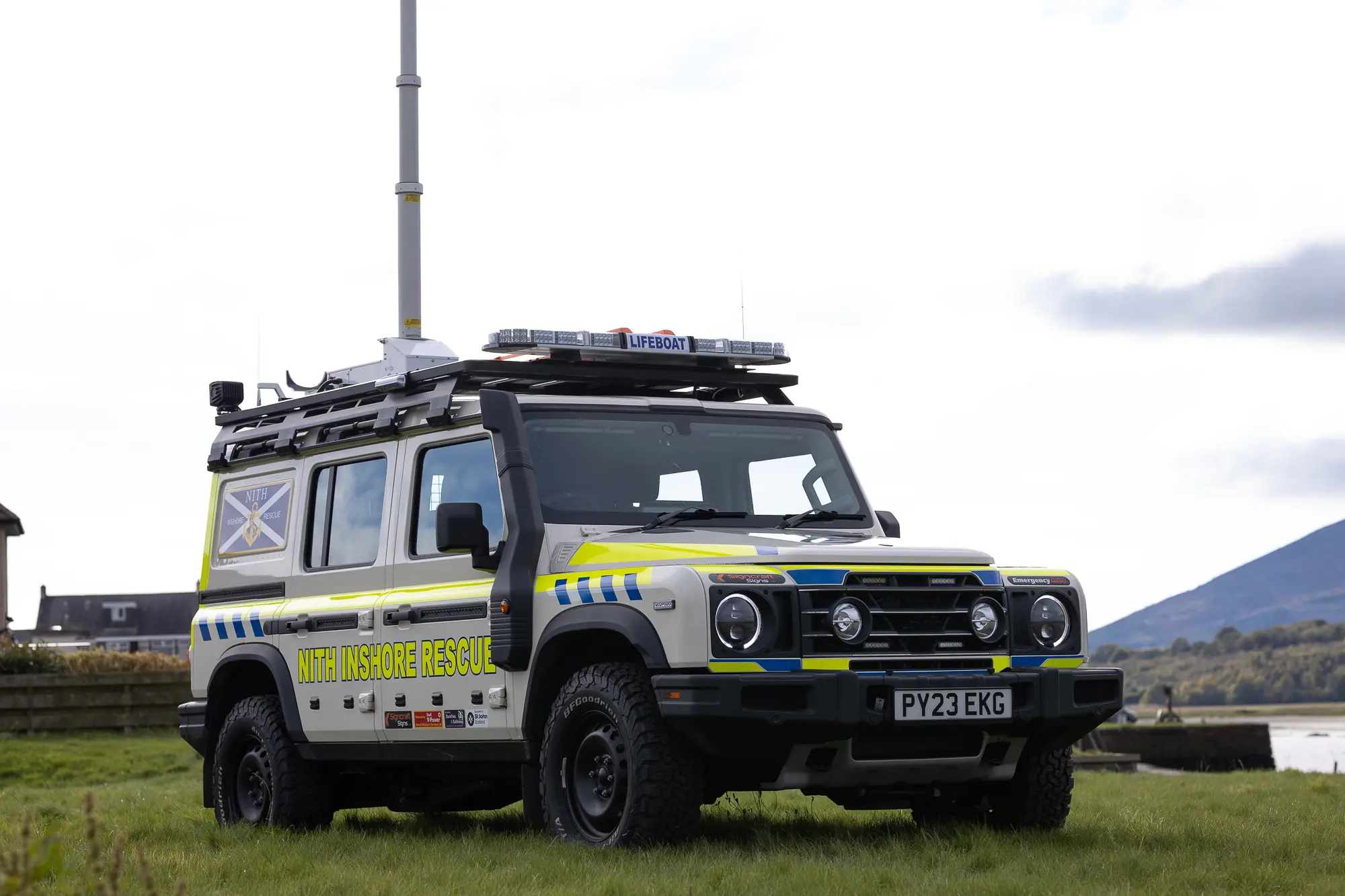 Nith Inshore Rescue supporting frame 1